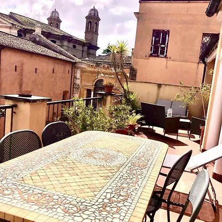 Private Terrace Penthouse With Elevator Piazza Spagna Apartment Rome