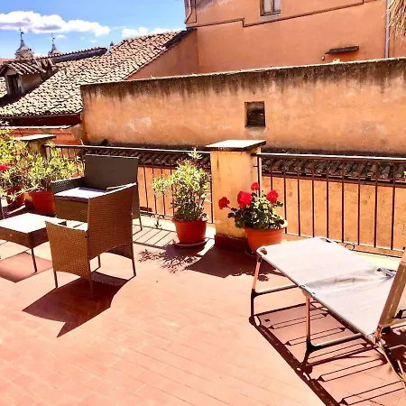 Private Terrace Penthouse With Elevator Piazza Spagna Apartman Róma